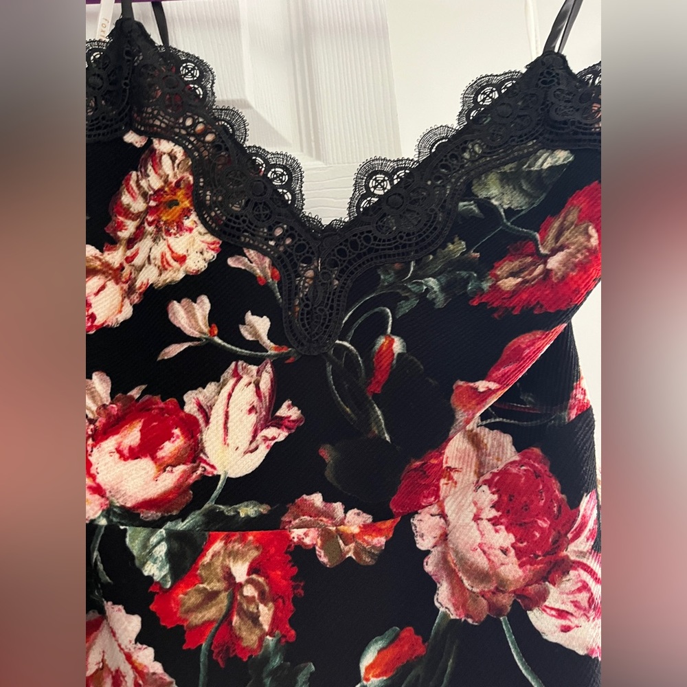 Floral foxiedox dress from Anthropologie